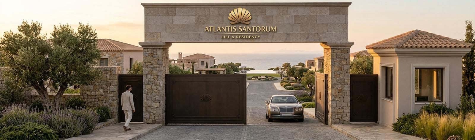 Entrance to a premium residence